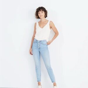 Madewell Women's High Rise Light Blue Jeans